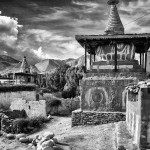 Monastery-at-Tsarang,-Nepal